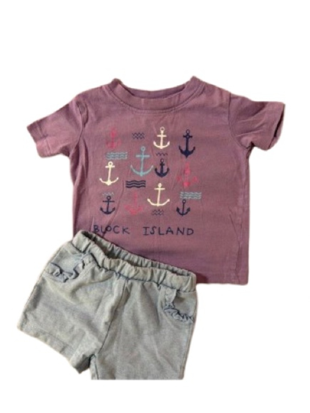 Pekkle Childrens Shorts and Top size 12-18Month